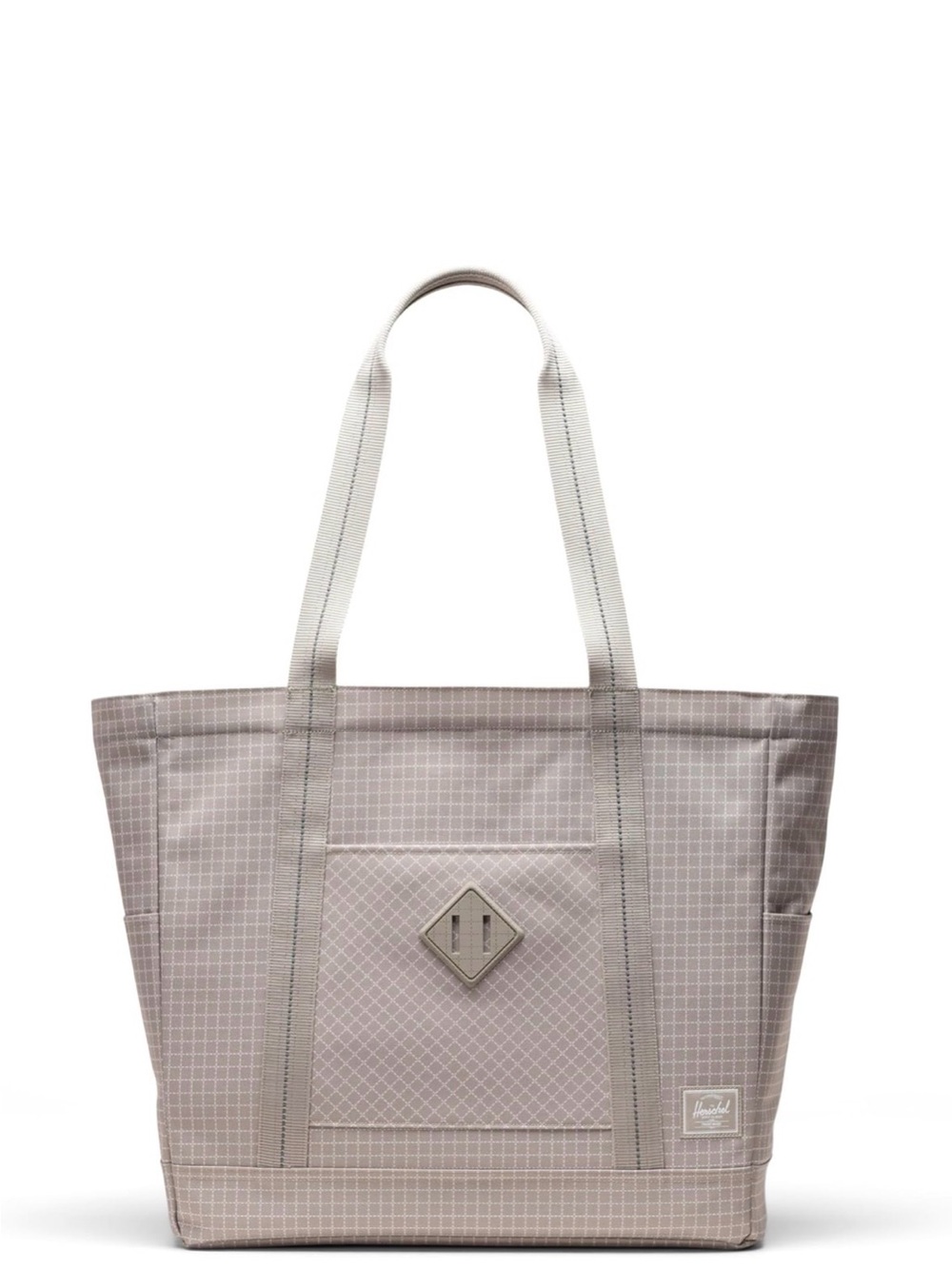 Herschel Supply Company Beige Grid Tote
